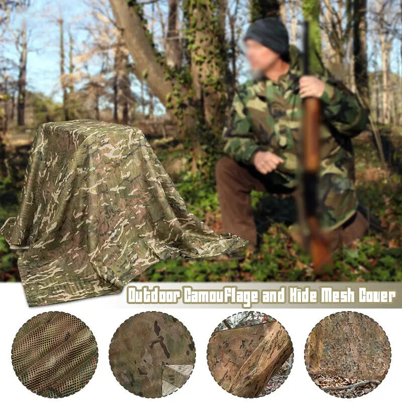Outdoor Hunting Fabric - Camouflage Hidden Net Outdoor Camping Sunshade