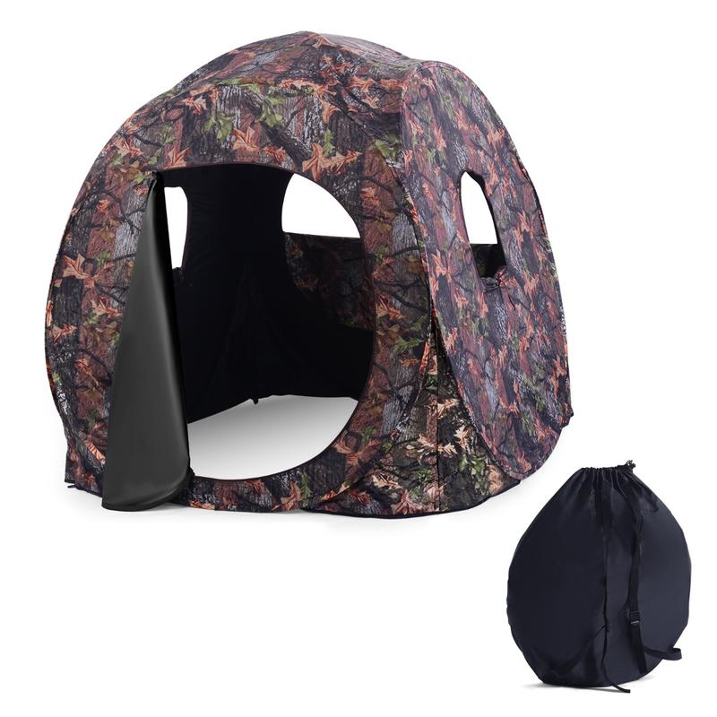 Hunting & Outdoor Supplies Carterton Reviews - 3 Person Pop Up Hunting Tent,