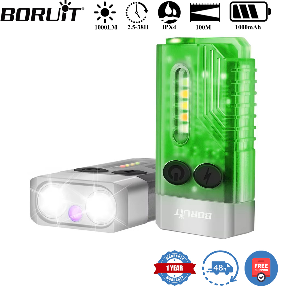 Hunting & Outdoor Supplies Photos - BORUiT V10 Keychain UV LED EDC