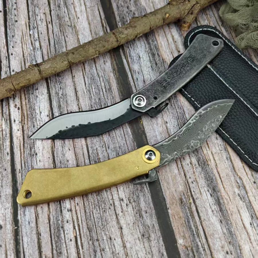 Hunting And Camping In Jungle - Higonokami Hight-quality Jungle Adventure Hunting Folding