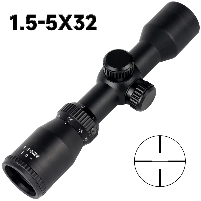 1.5-5X32 Crossbow Short Huntin - Crossbow Scope Sight review and price