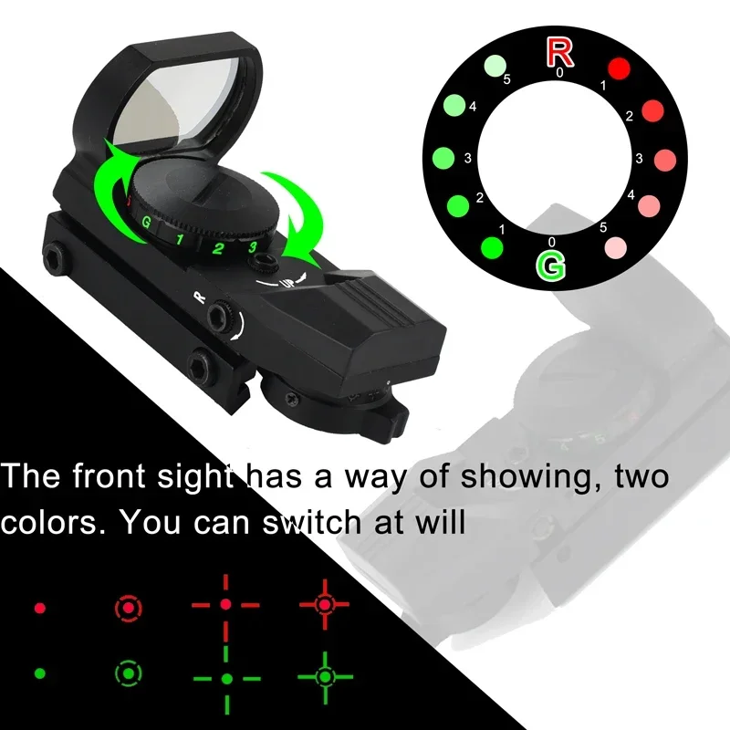 Tactical 1X22X33 Red Dot Sight - Crossbow Scope Sight review and price