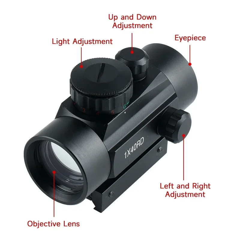 Tactical 1X22X33 Red Dot Sight - Crossbow Scope Sight review and price