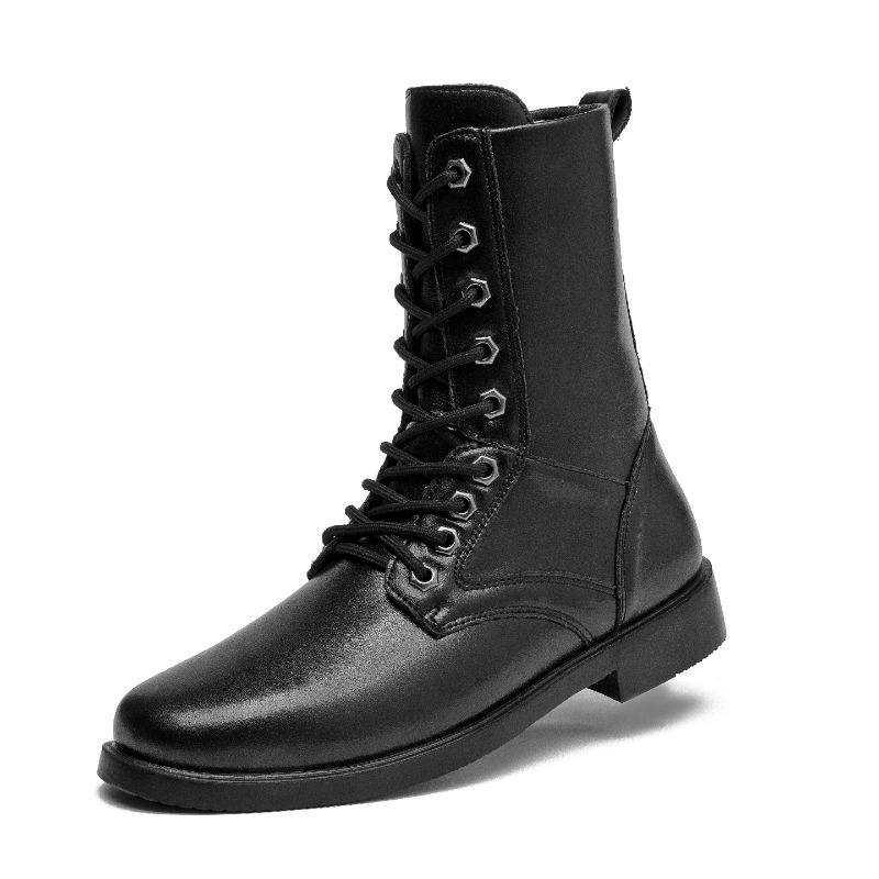 High-top Leather Boots Outdoor - Outdoor Hunting Boots For Men review and price
