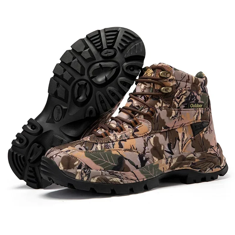 Men's High Top Camouflage Hunt - Outdoor Hunting Boots For Men review and price