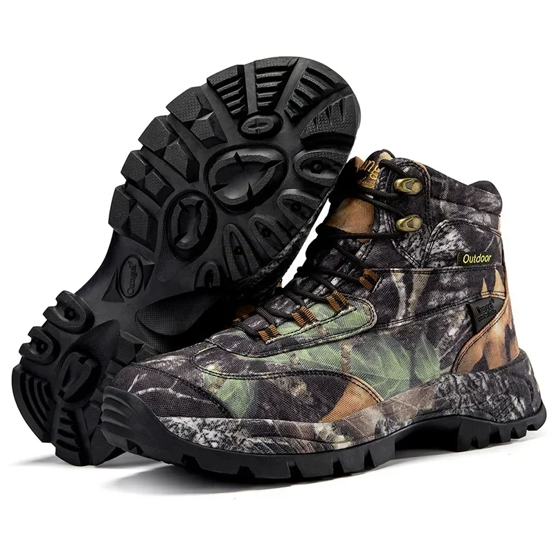 Men's High Top Camouflage Hunt - Outdoor Hunting Boots For Men review and price