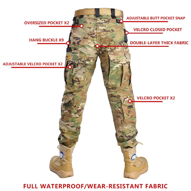 Men Outdoor Tactical Camo Unif - Outdoor Hunting Pants Women review and price