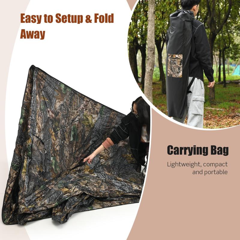 Portable Hunting Blind with Gr - Hunting & Outdoor Supplies Carterton Reviews review and price