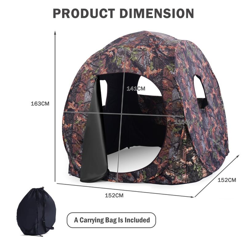 3 Person Pop Up Hunting Tent,  - Hunting & Outdoor Supplies Carterton Reviews review and price
