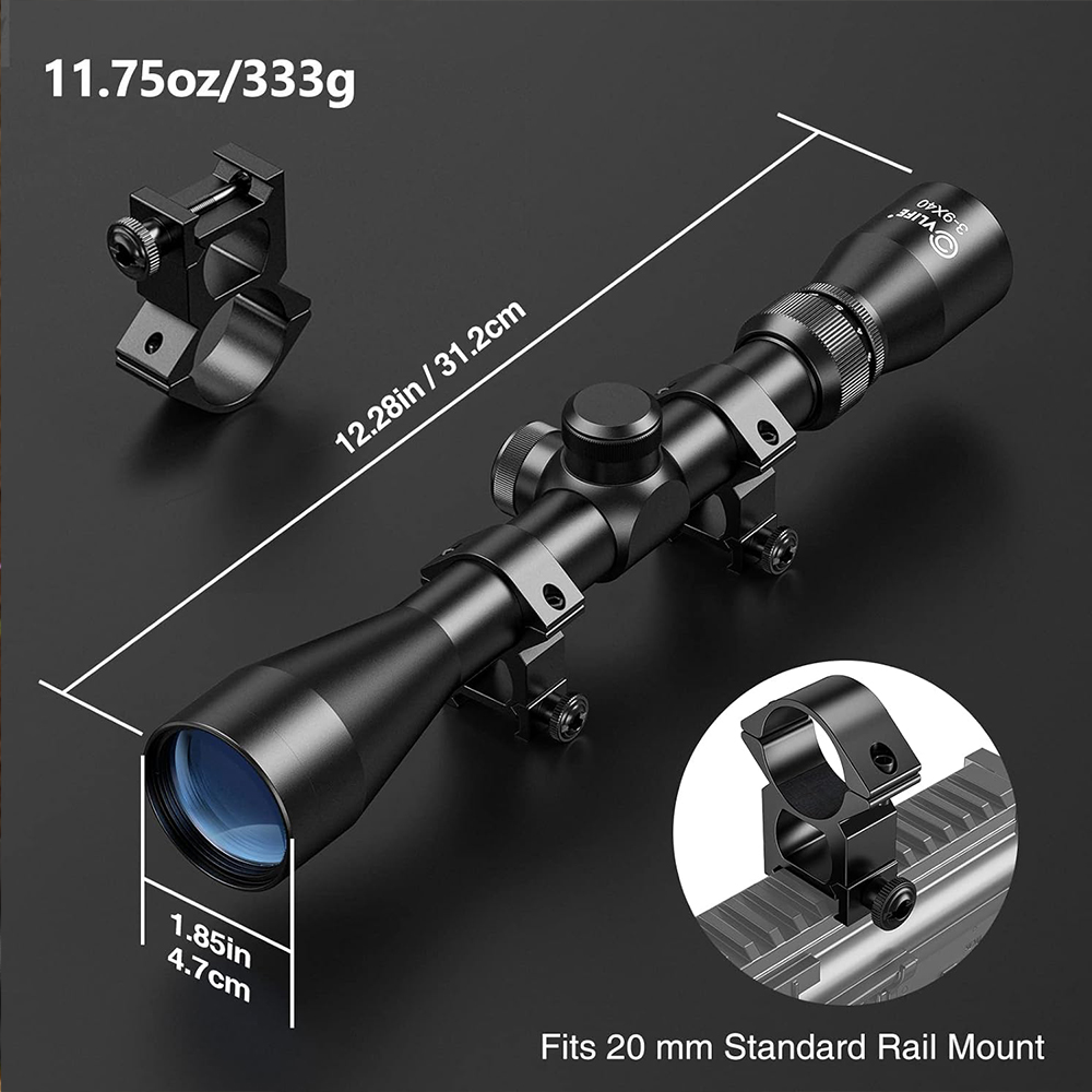 3-9X40 Hunting Deer Air Scope  - Crossbow Scope Sight review and price
