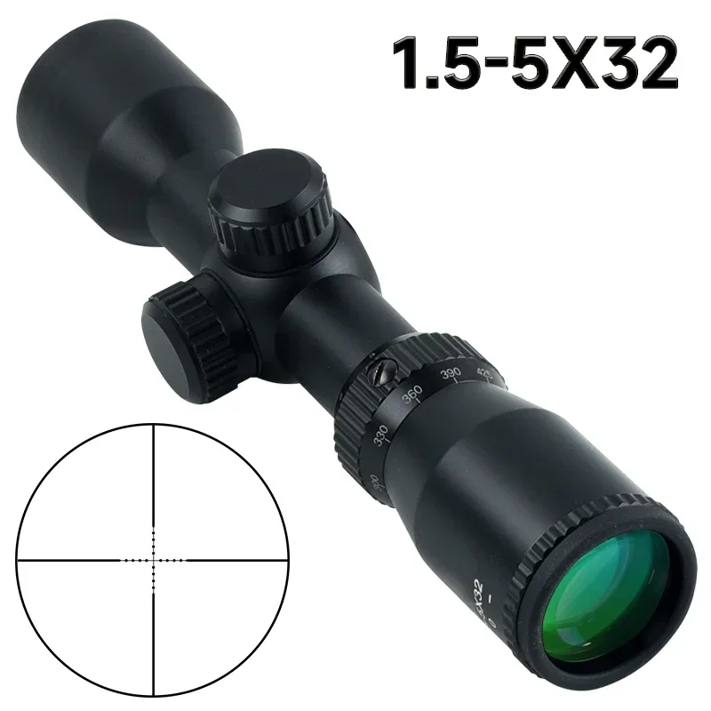 1.5-5X32 Scope Crossbow Short  - Crossbow Scope Sight review and price