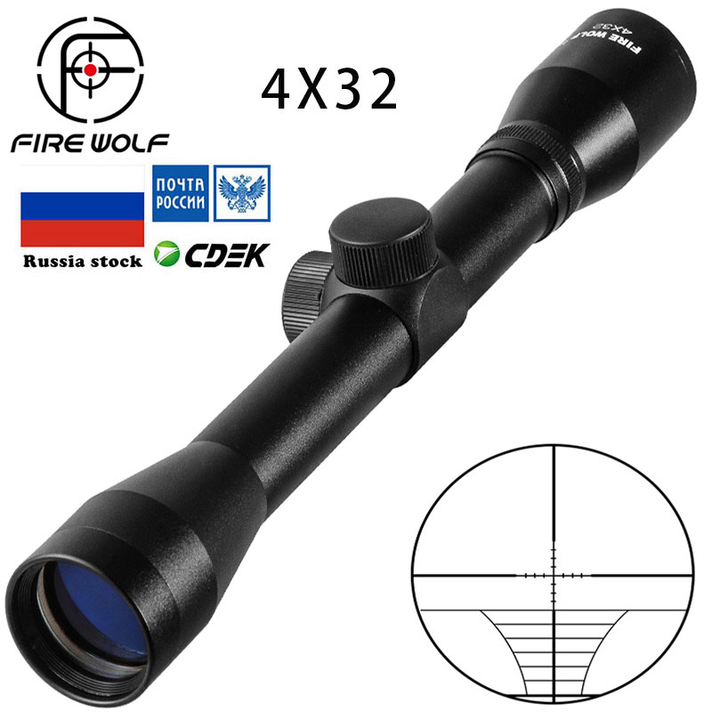 FIRE WOLF 4X32 Bow Cross Tacti - Crossbow Scope Sight review and price